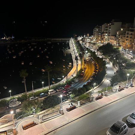 Sea View Penthouse Apartman San Pawl il-Baħar Kültér fotó