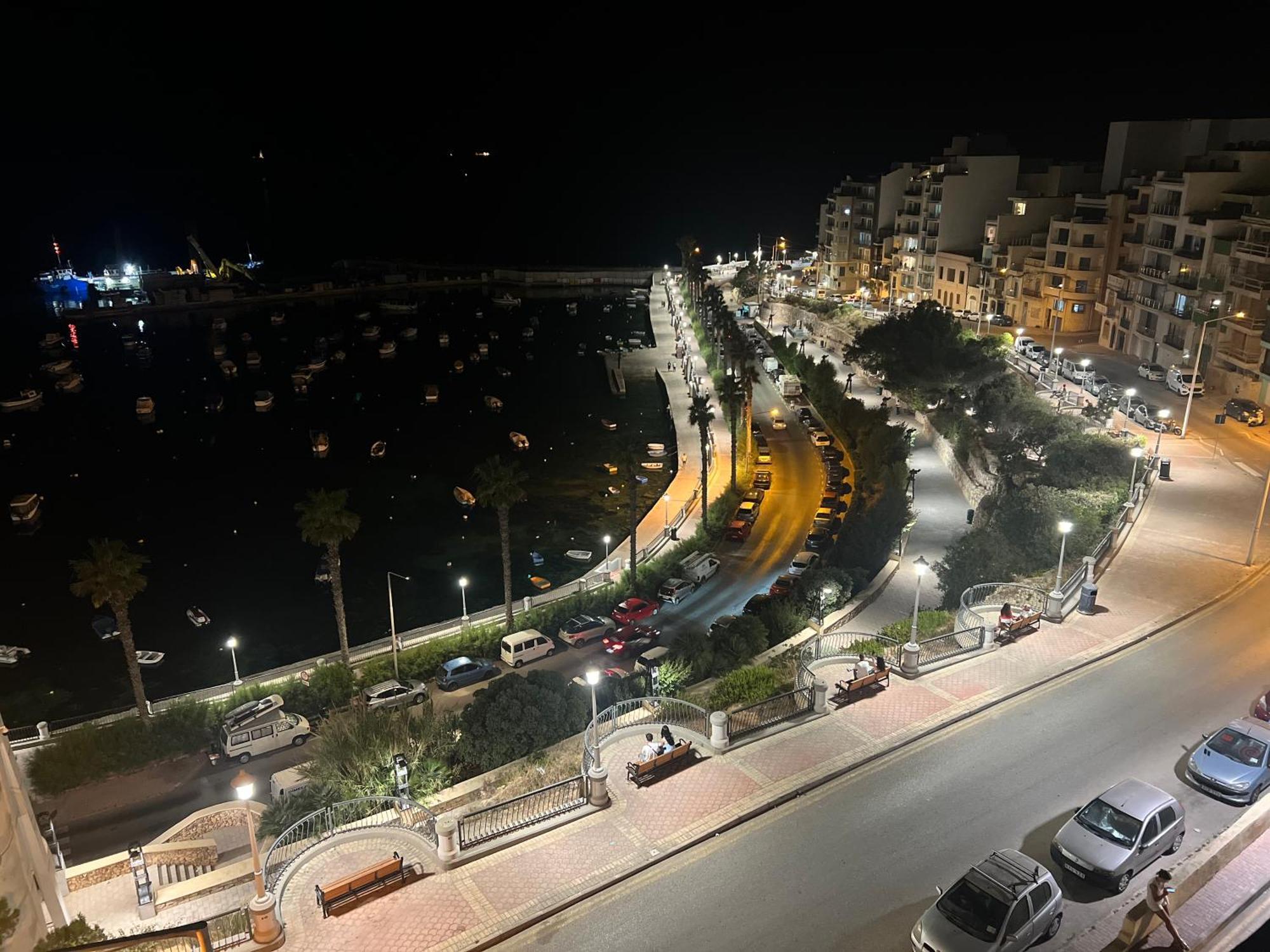 Sea View Penthouse Apartman San Pawl il-Baħar Kültér fotó