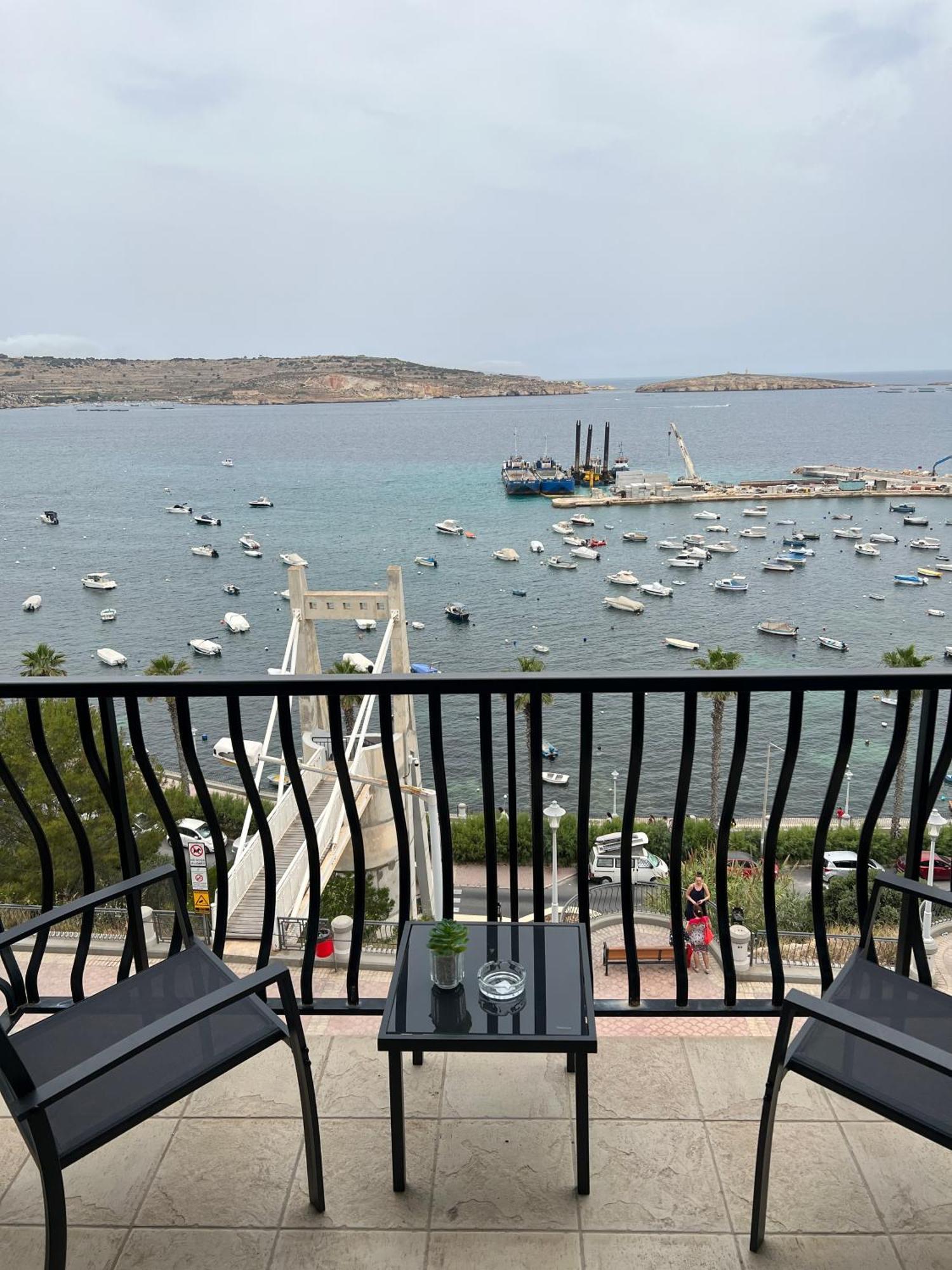 Sea View Penthouse Apartman San Pawl il-Baħar Kültér fotó